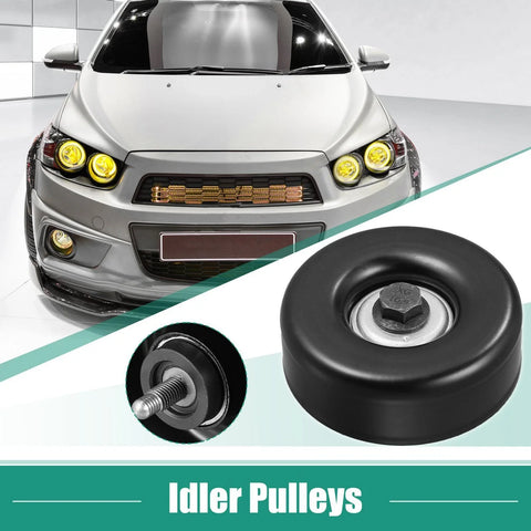 Chevrolet Idler Pulley with Bolt Insert Dust Shield Spacer
