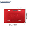 Motorcycle Plate Holder Bracket Aluminum Alloy Red 26x10 mm