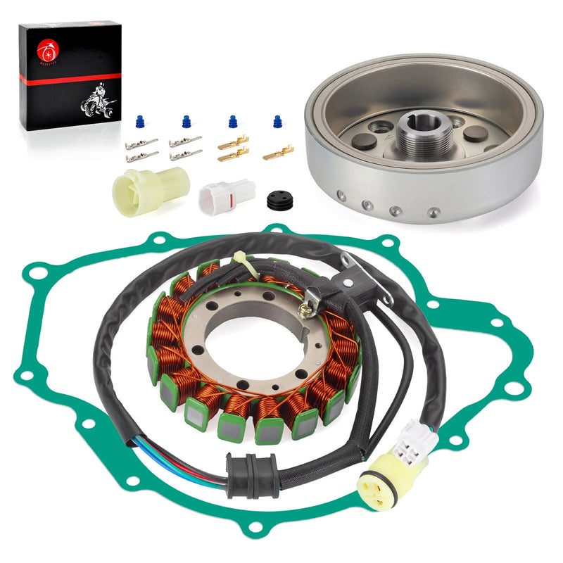 Yamaha Rhino 660 YXR660F 4x4 Stator & Flywheel w/ Gasket (2004–2007)