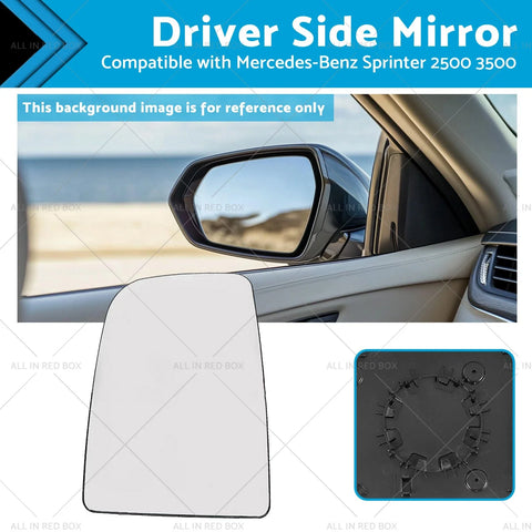 Mercedes-Benz Volkswagen Heated Driver Side Mirror (2012-2016)
