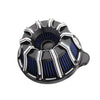 Harley Touring (1993-2007) Black White Blue Air Cleaner Intake Filter
