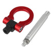 Lexus IS250 Red Aluminum Alloy Round Front Rear Bumper Tow Hook Screw