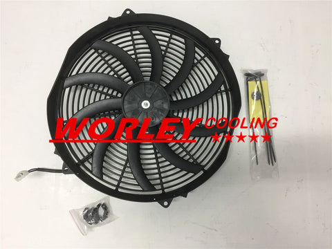 Ford Hi-Boy Chevy 3 Row Aluminum Radiator & Fan (1932)