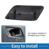 BMW 640i Gray Front Right Side Bumper Headlight Washer Nozzle Cover Cap
