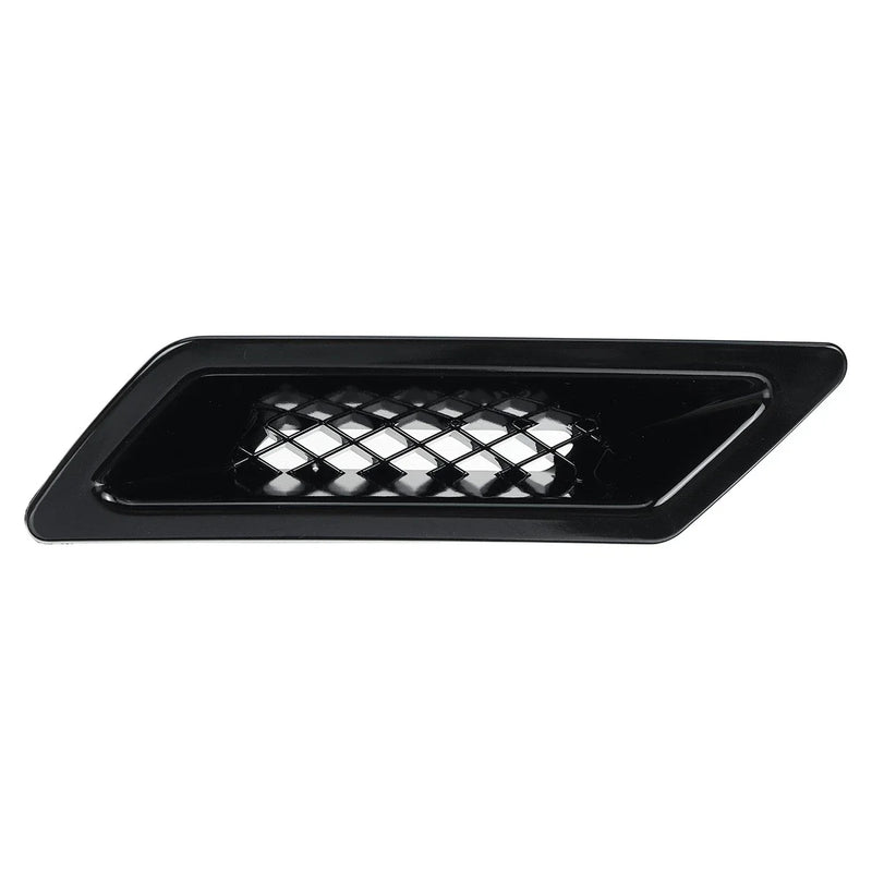 Honda Civic Front Air Vent Intake Duct Cover Trim Gloss Black (2016–2021)