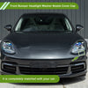 Porsche Panamera 2017-2021 Black Left Washer Nozzle Cover