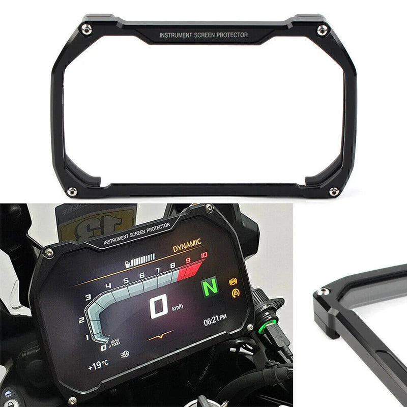 BMW R1200GS R1250GS F850GS Black Moto Meter Frame Cover Screen Protector (2013-2023)