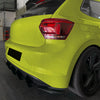 VW Polo MK6 GTI Rear Bumper Diffuser Lip Kit (2018-2021)