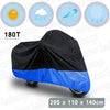 Honda Goldwing 1100-1800 Motorcycle Cover 180T Black & Blue