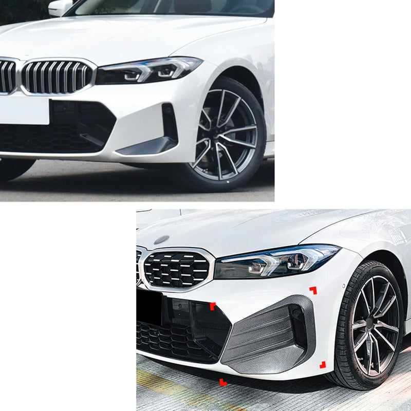 BMW G20 G21 Front Bumper Side Vent Spoiler Grill Cover Kit (2023-2024)