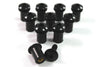 Honda Fireblade CBR1000RR Black Fairing Bolt Clip Kit (2020–2023)