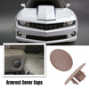 Chevrolet Tahoe Suburban GMC Yukon 2 x Rear Armrest Cover Caps Beige (2007-14)