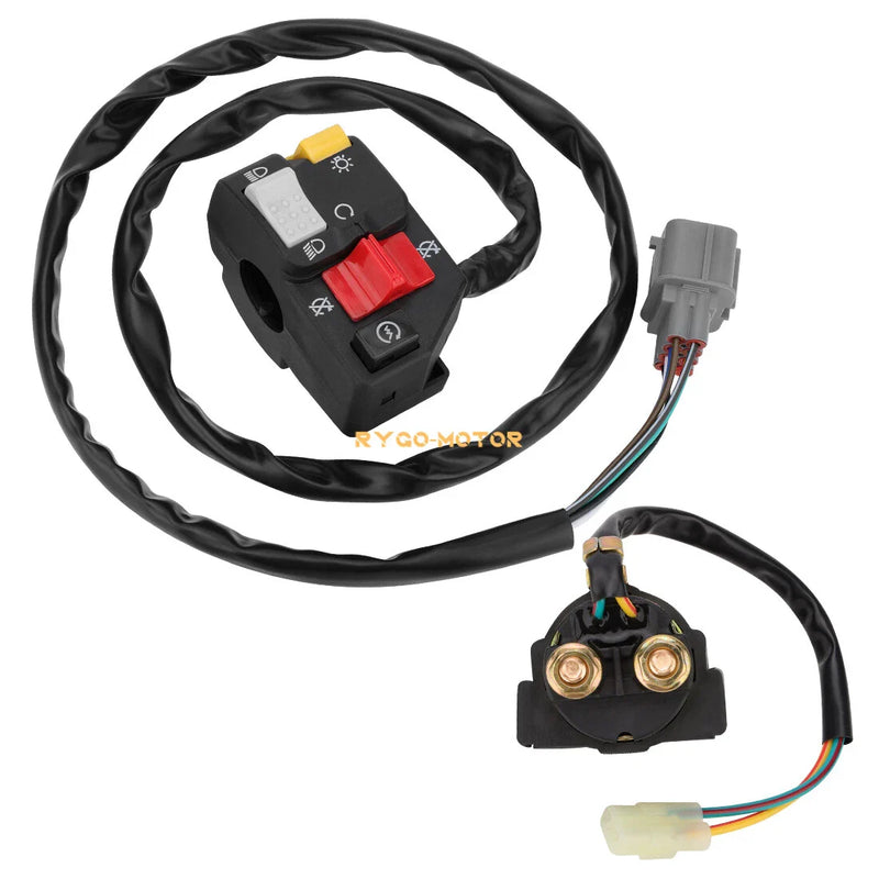 Honda Rancher 350 TRX350TM / FM Handlebar & Starter Relay Switch (2000–2005)