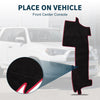 Toyota Mark X Black Red Dash Cover Mat Sun Protector Pad