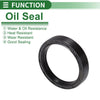 Oil Seal 50x62x12mm High Pressure Black 5 x NBR Rubber