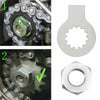 Yamaha R6 YZF 600 1000 TDM Sprocket Nut Lock Washer Tab Kit (2003-2023)
