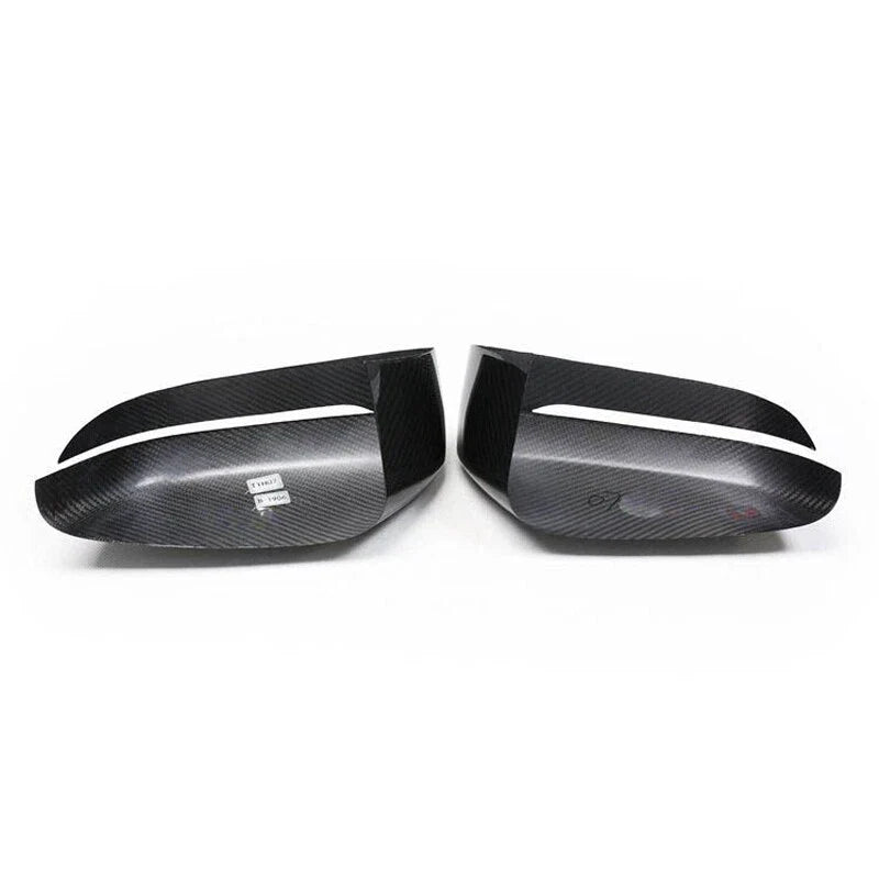 BMW 840i M850i G14 G15 G16 19-22 Dry Carbon Fiber Add-on Side Mirror Caps