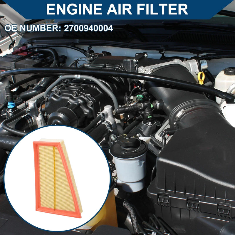 Mercedes-Benz GLA250 2.0L (2015-2020) - 1 Pcs Engine Air Filter