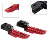 Daytona 675, Street Twin 900 Red Front Footrests (2006-2024)