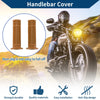Motorcycle Grips 7/8 in 22mm Hand Grips Rubber Light Brown