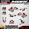 Custom Graphics Kit NITRO STYLE Honda CRF 50 Decals (2004-2023)