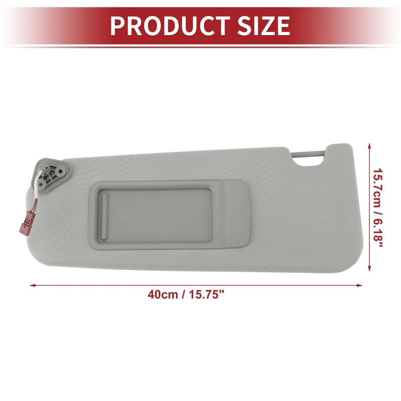 BMW 3 Series E90 E91 Left Car Sun Visor with Mirror (2005-2013)