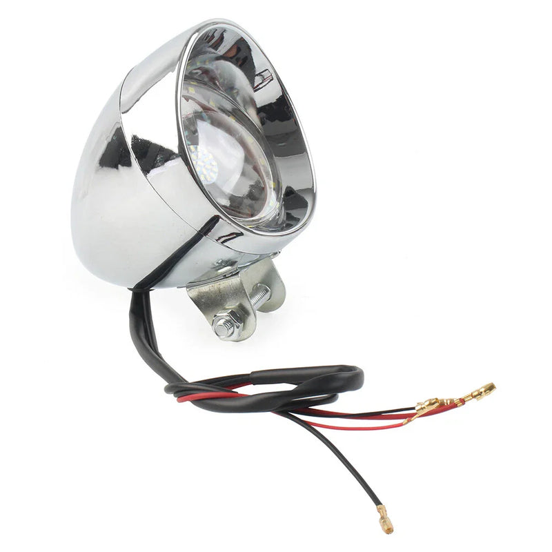 Honda VTX 1800 Chrome Retro LED Headlight Spot Lamp (2002-2009)