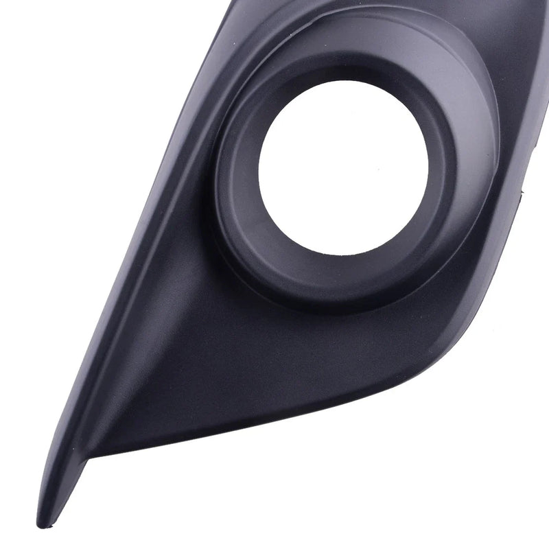 Mazda 3 Black Left Front Bumper Fog Light Cover (2014-2016)