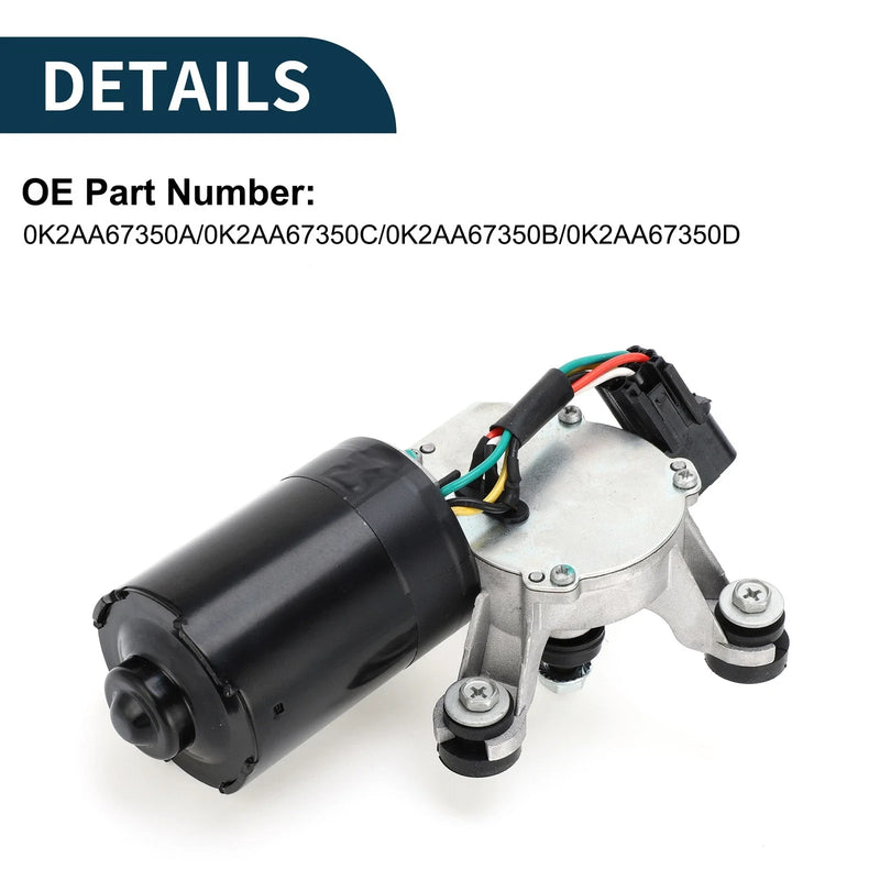 Kia Rio Windshield Wiper Motor (2001-2005)