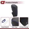 Ford Fiesta 2009-2012 - Black Blue Faux Leather Gear Shift Knob Cover