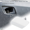 BMW 320i White Front Left Bumper Headlight Washer Nozzle Cover Cap