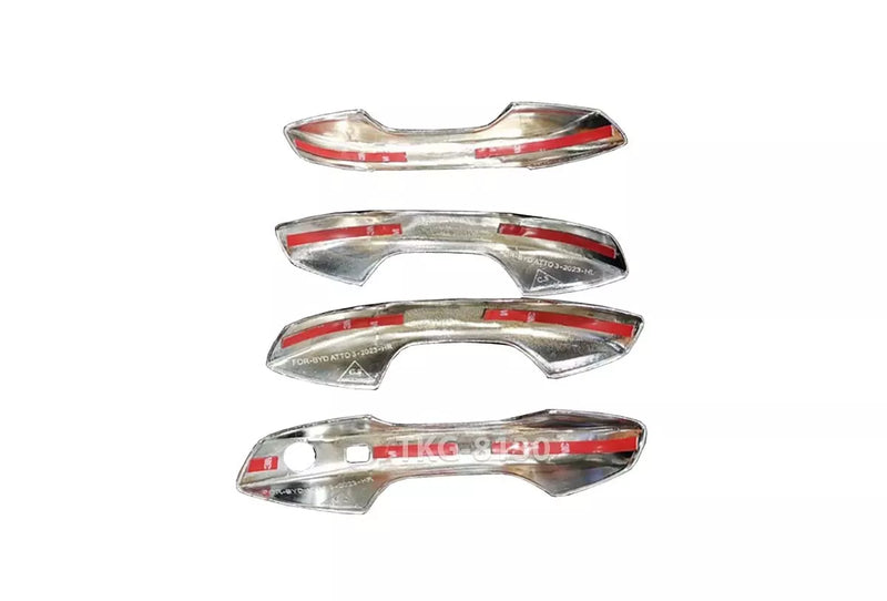 BYD Atto3 4 x Chrome Door Handle Covers (2022-2024)