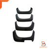 Mitsubishi Triton Ute Double Cab 6 x Matte Black Fender Flares (2015-2023)