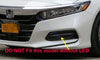 Honda Accord Sedan Front Fog Light Cover Trim (2018-2021)