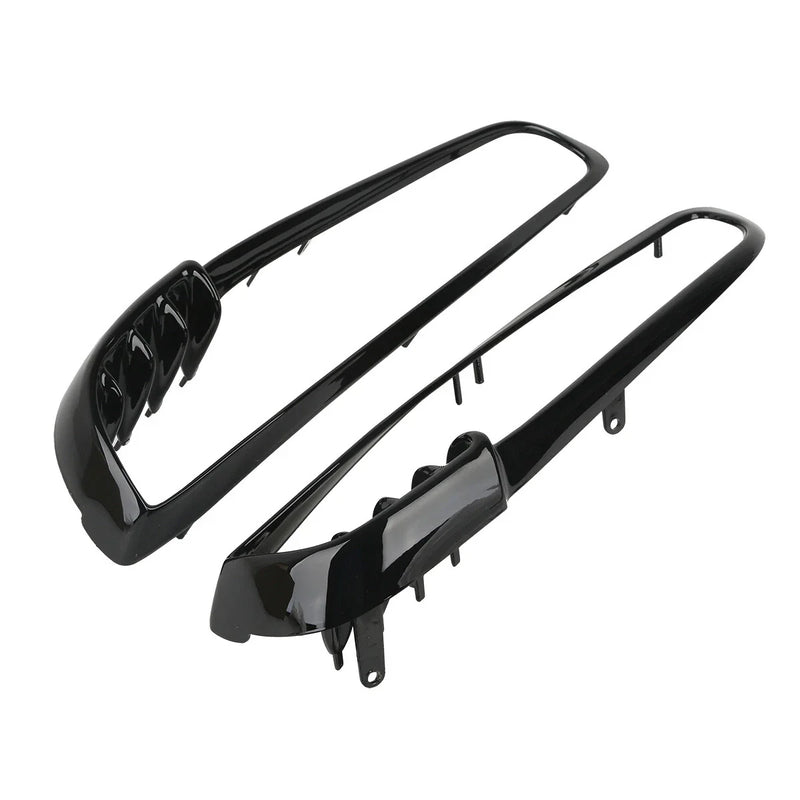 Harley V-Rod VRSCA VRSCB Night Rod Black Radiator Trim Bezels (2001-2010)