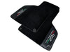 Lamborghini Huracan EVO 2014-2023 LHD with Carbon Leather Black Floor Mats