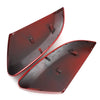 Honda Civic Red Left Right Side Wing Mirror Cap Cover (2016-2021)