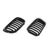 BMW E46 325CI 330CI Coupe (1999-2002) 2 x Gloss Black Front Kidney Grille