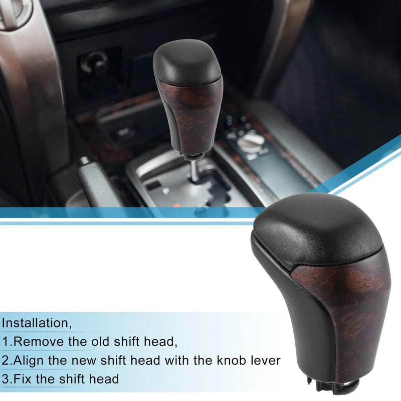 Toyota Tacoma Black Gold Tone Gear Shift Knob (2016-2021)