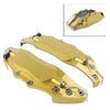 Universal Car 3D Metal Brake Caliper Covers Large Gold