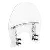 Harley Dyna Low Rider, Street Bob 19" Windshield & Clamps (2006-2017)