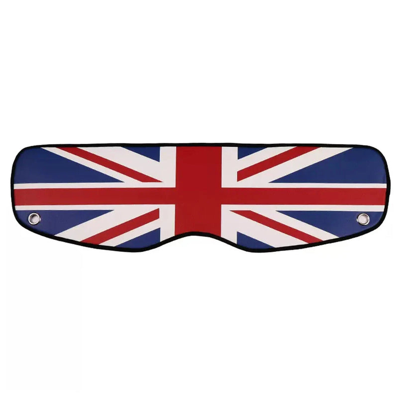 BMW Mini Cooper R56 F56 Red Union Jack Rear Trunk Cargo Cover Pad (2007-2021)