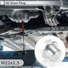 Car Motorcycle 1.08" Height Engine Oil Drain Plug W/Gasket