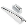 BMW X3 2 x ABS Chrome Rear Trunk Wiper Nozzle Covers (2018)