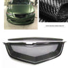 Acura TL (2004-2006) Black Carbon Fiber 2 x Front Bumper Grille Mesh