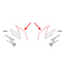 Toyota Hilux RN85 YN85 YN86 RN106 LN110 1987-1997 Rear Glass Run Channel Set
