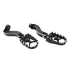 Harley Touring Electra Glide Black Rear Passenger Pedals Mount Kit (1993-2024)