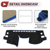 Subaru XV / Impreza (2012-2016) - Black Blue Dashboard Cover Mat