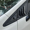 Honda Civic Carbon Fiber Black Front Window Scoop Louver Cover (2012-2015)