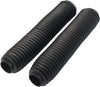 360mm Black Motorcycle Scooter Front Fork Dust Covers